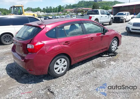 2015 Subaru Impreza 2.0I из США, поврежденный, VIN JF1GPAA64FH253857